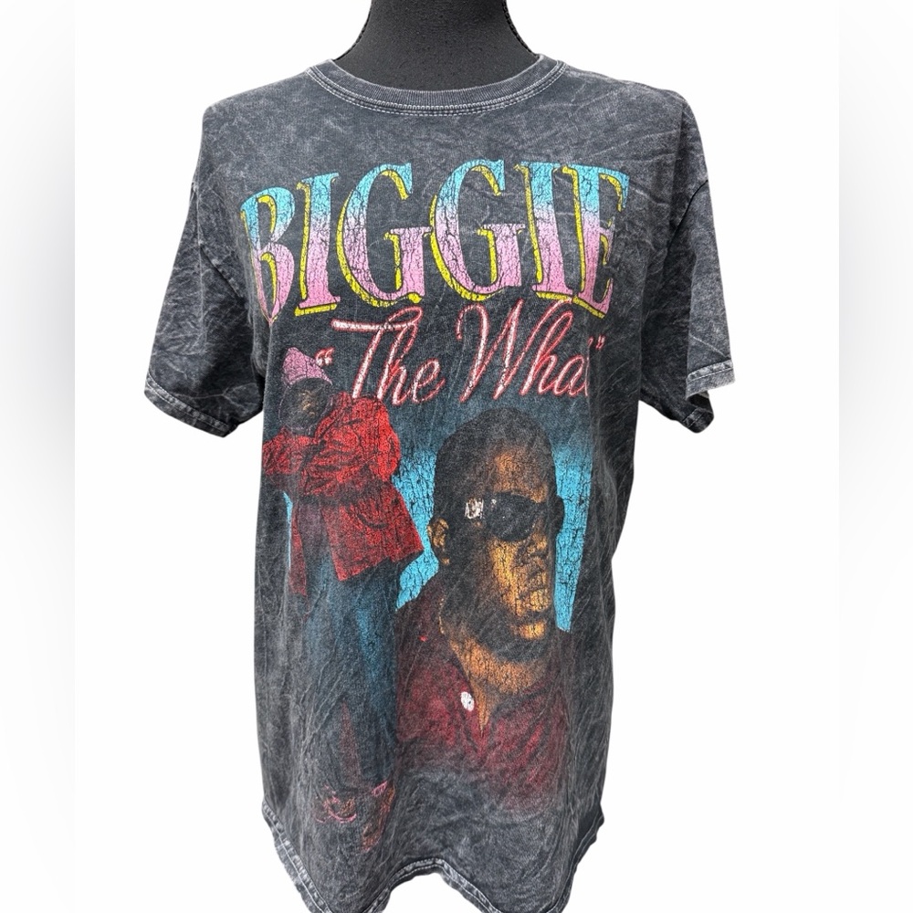 The Notorious B.I.G. “The Who” Graphic Tee - Size M - Vintage Dark Gray Size M